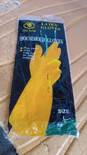 Premium Latex Household Cleaning Gloves (1 Pair)