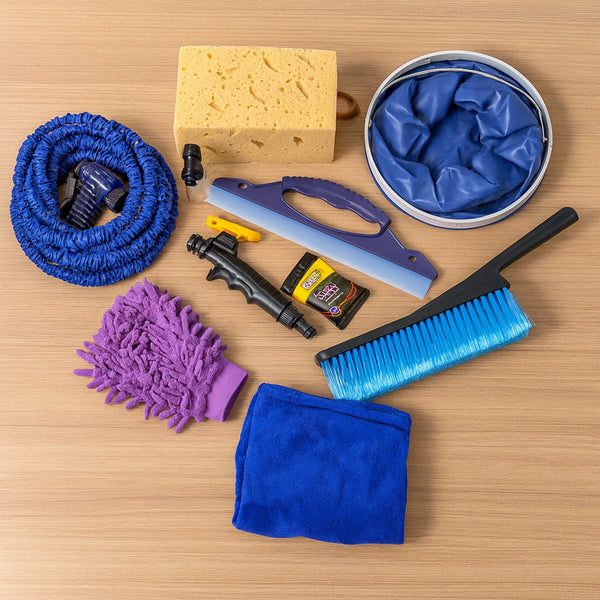 Premium 9-in-1 Car Washing and Cleaning Kit (Set)