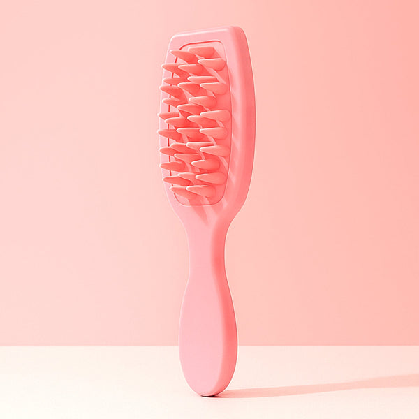 Multipurpose Silicone Scalp Massager Shampoo Brush 