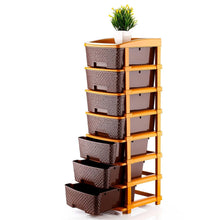 7-Layer Multipurpose Plastic Storage Drawer Organizer