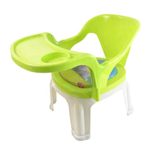 Baby Chair, with Tray Strong and Durable Plastic Chair for Kids/Plastic School Study Chair/Feeding Chair for Kids, Portable High Chair for Kids