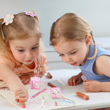 Kids' Stationery Kit: Wooden Pencils, Sharpener, Eraser, Diary (8 Pc Set)