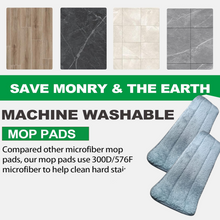 High-Quality 40x13 cm Reusable Flat Mop Microfiber Cleaning Pad Refill (1 Pc)