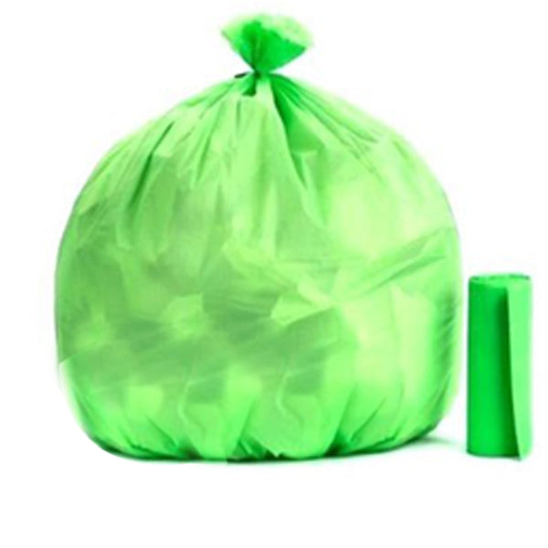 Bio-degradable Eco Friendly Garbage / Trash Bags Rolls (24x32 inch / 1 Pc / Mix Color)