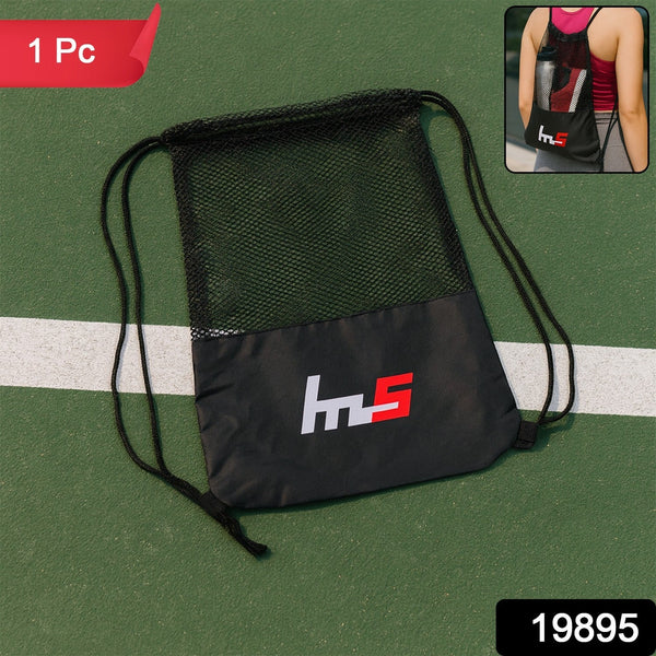 Mesh Drawstring Gym Sack – Breathable Sports Backpack (1 Pc)