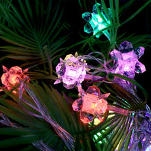 Crystal Flower LED Decorative String Light (8 Meter)