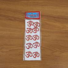 Traditional Decorative “Om” Sticker - (Set)