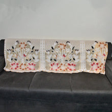 Elegant Floral Sofa Protector Cover - (1 Pc / 139x28 Inch)