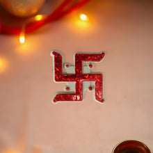 Traditional Decorative “Swastik” Sticker - (Set)
