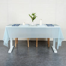 Waterproof Disposable Plastic Table Cover 137 × 183 cm